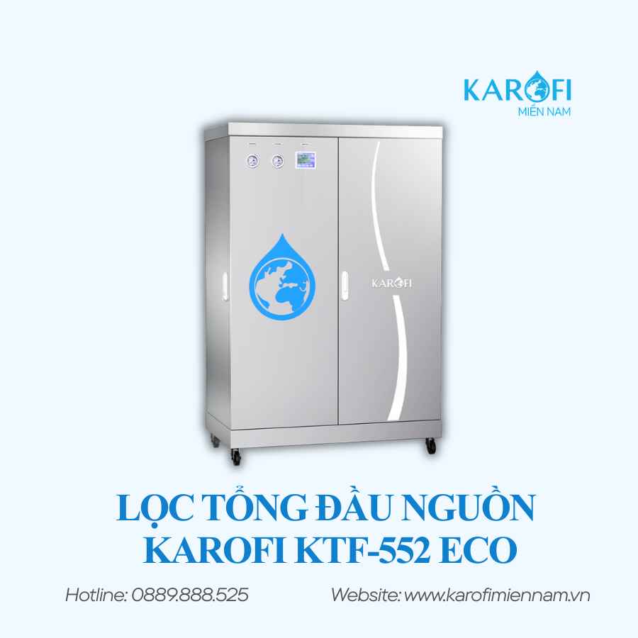 HỆ THỐNG LỌC TỔNG KAROFI KTF-552 ECO