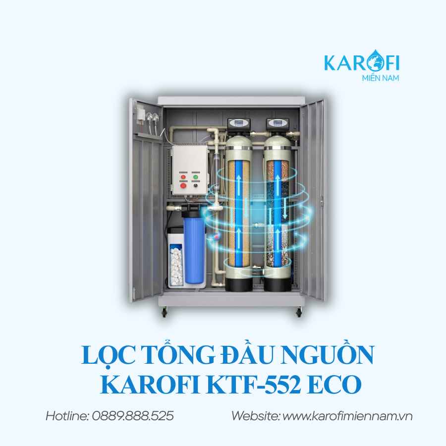 HỆ THỐNG LỌC TỔNG KAROFI KTF-552 ECO - Ảnh 2