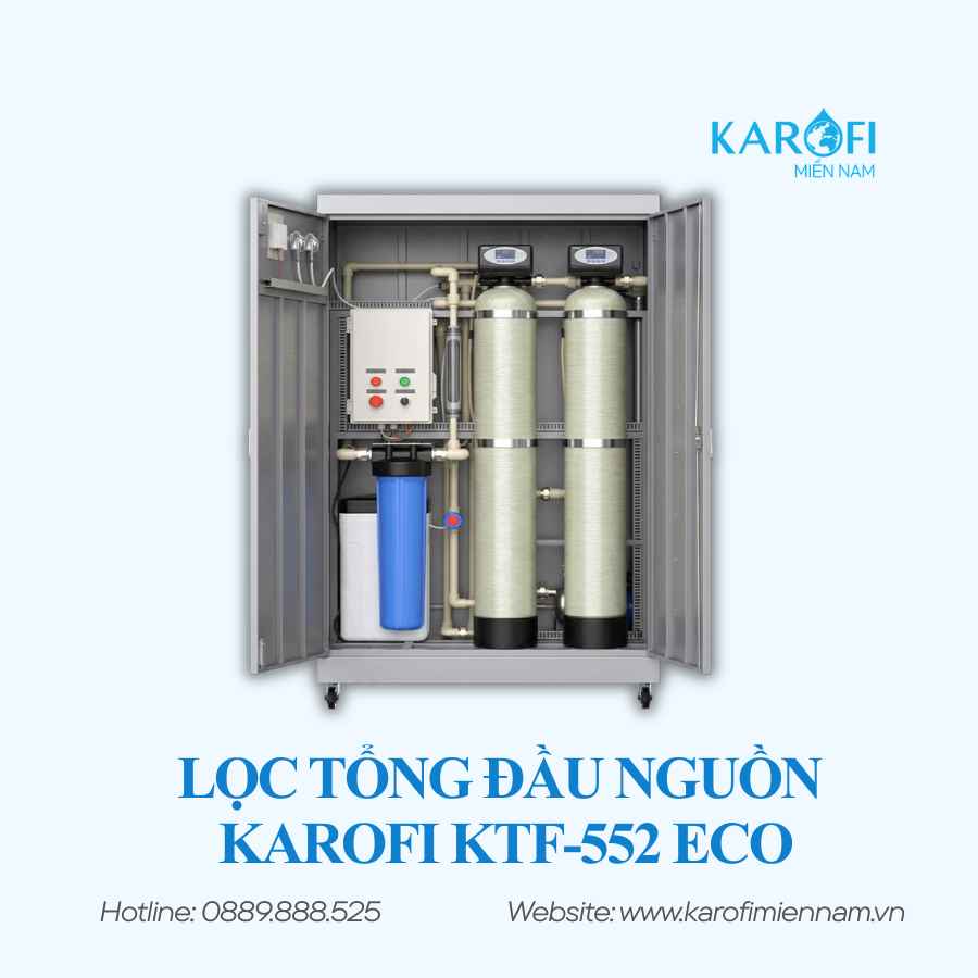 HỆ THỐNG LỌC TỔNG KAROFI KTF-552 ECO - Ảnh 4