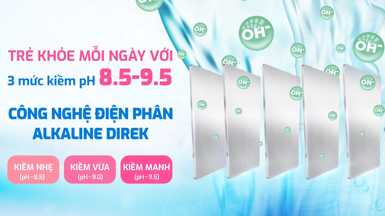 KAE-S88 PROMAX: 3 mức kiềm