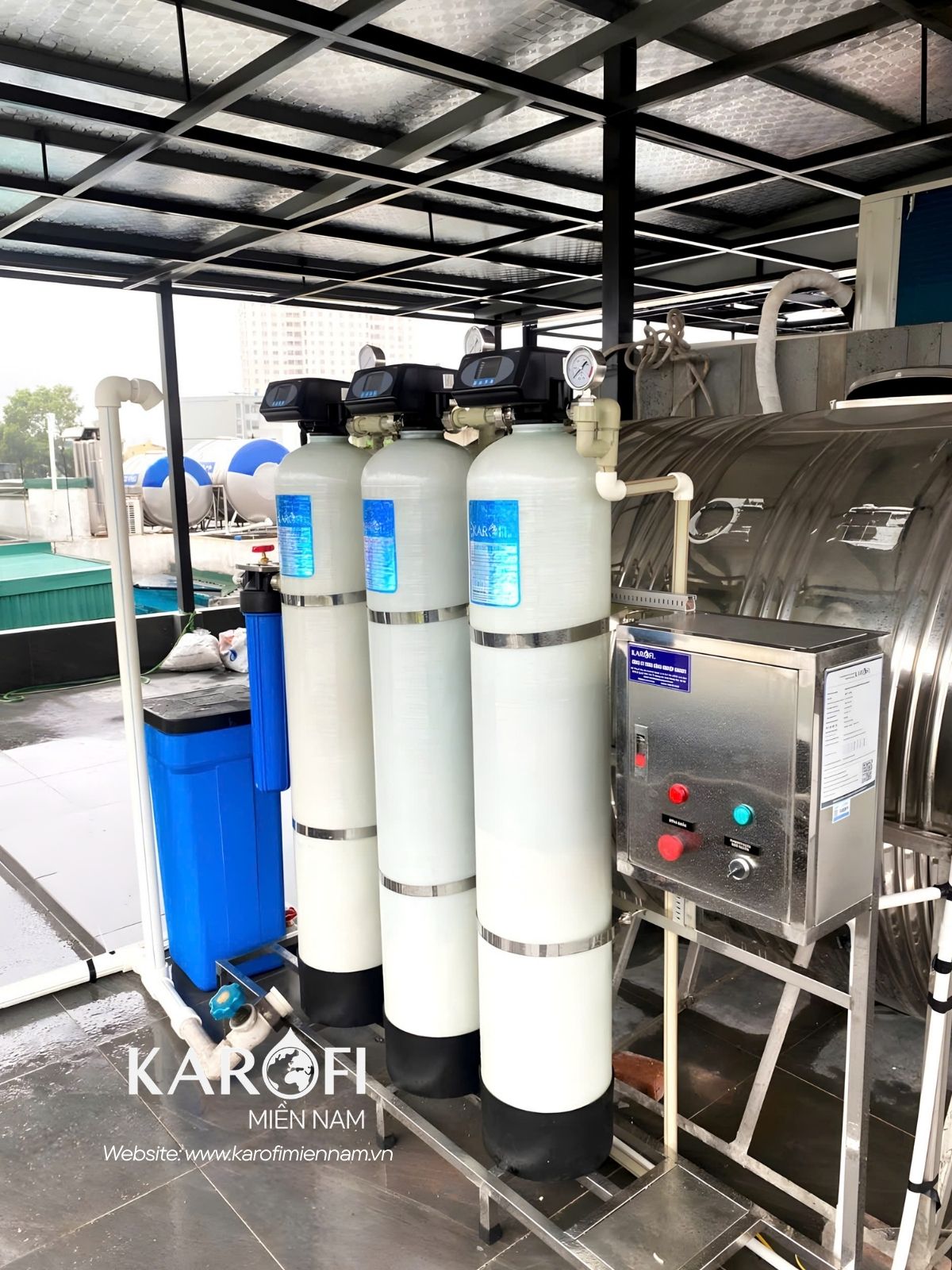 Hệ thống lọc tổng KAROFI KTF-333C - Ảnh 3