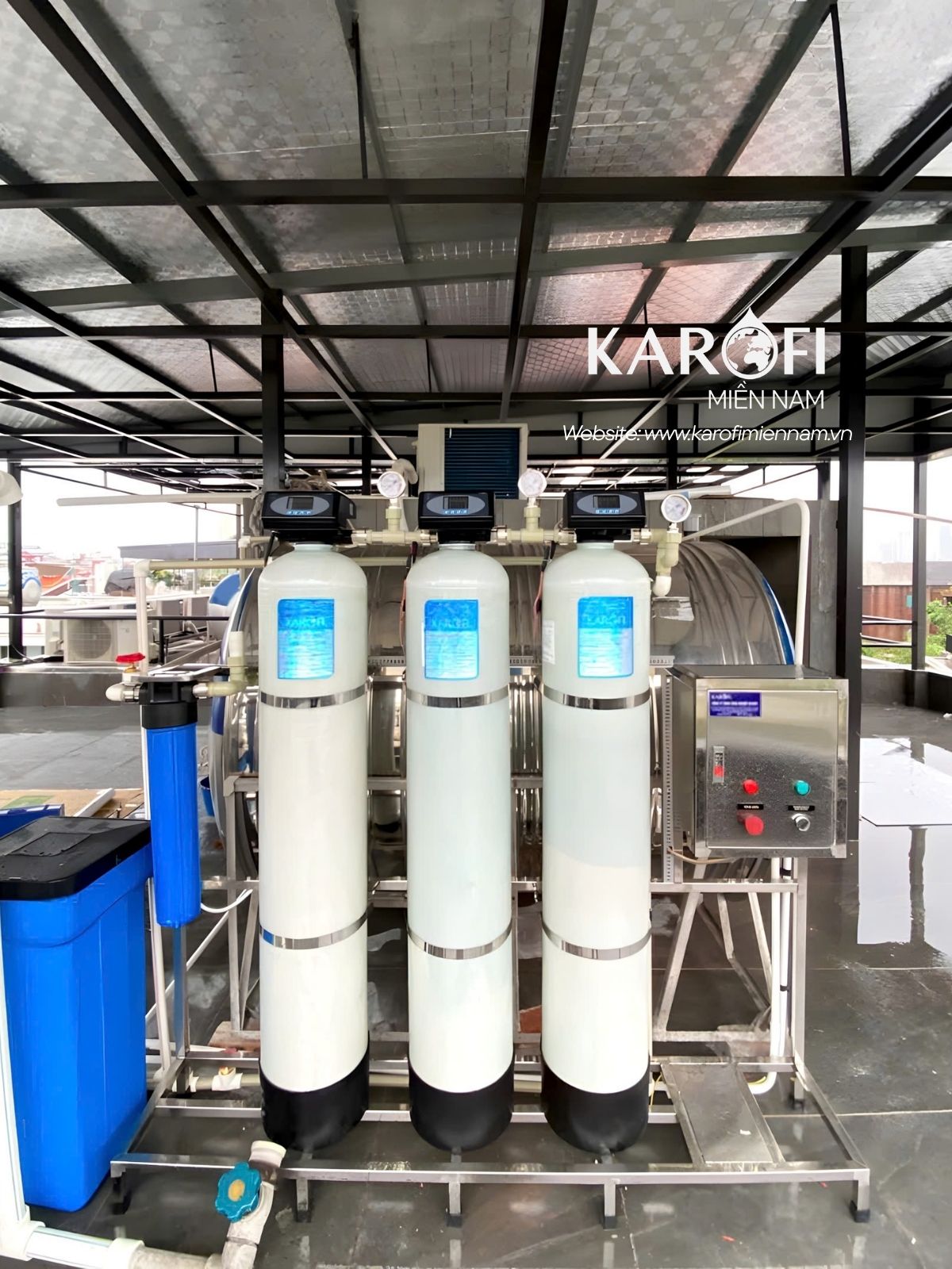Hệ thống lọc tổng KAROFI KTF-333C - Ảnh 2