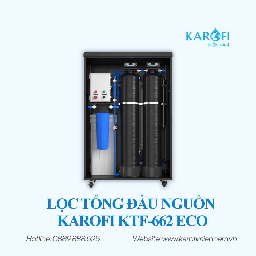 HỆ THỐNG LỌC TỔNG KAROFI KTF-662 ECO - Ảnh 3