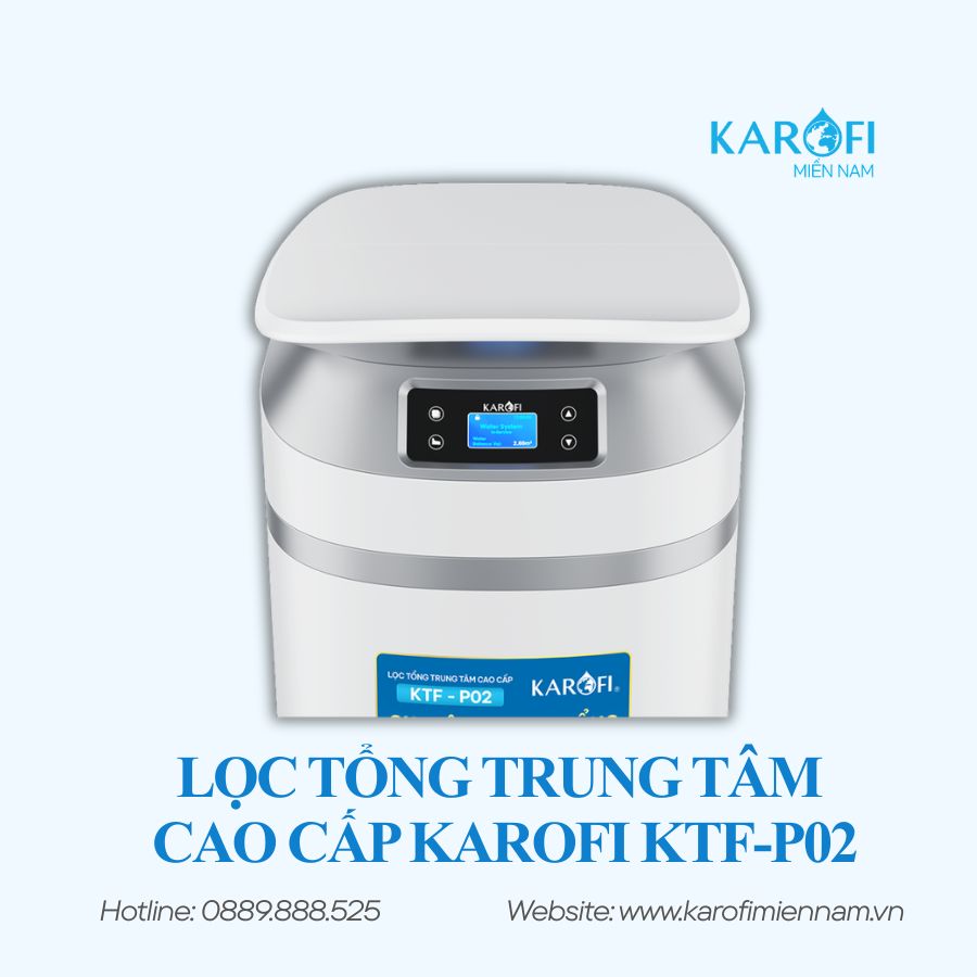 Lọc tổng trung tâm cao cấp Karofi KTF-P02 - Ảnh 3
