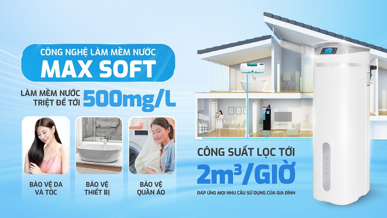 KTF-P02: công suất lọc lên đến 2m3/giờ