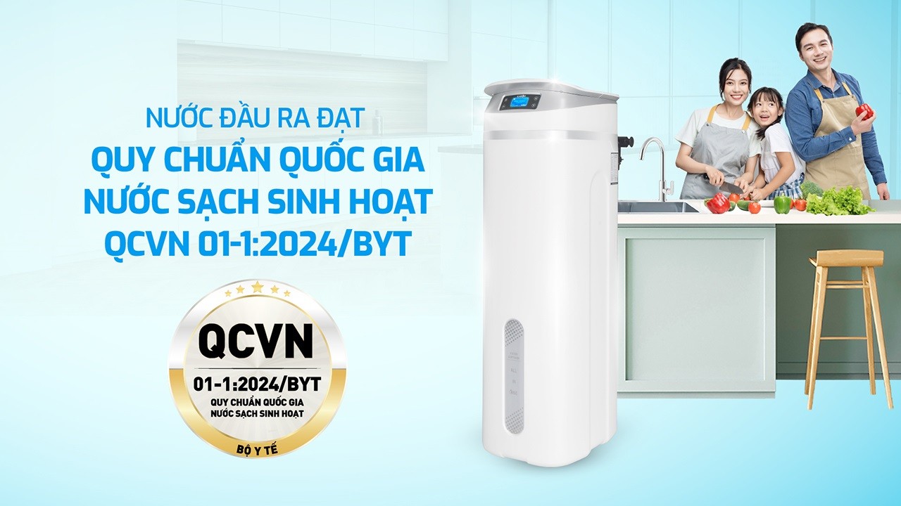 KTF-P02: Chuẩn quốc gia nước sinh hoạt QCVN