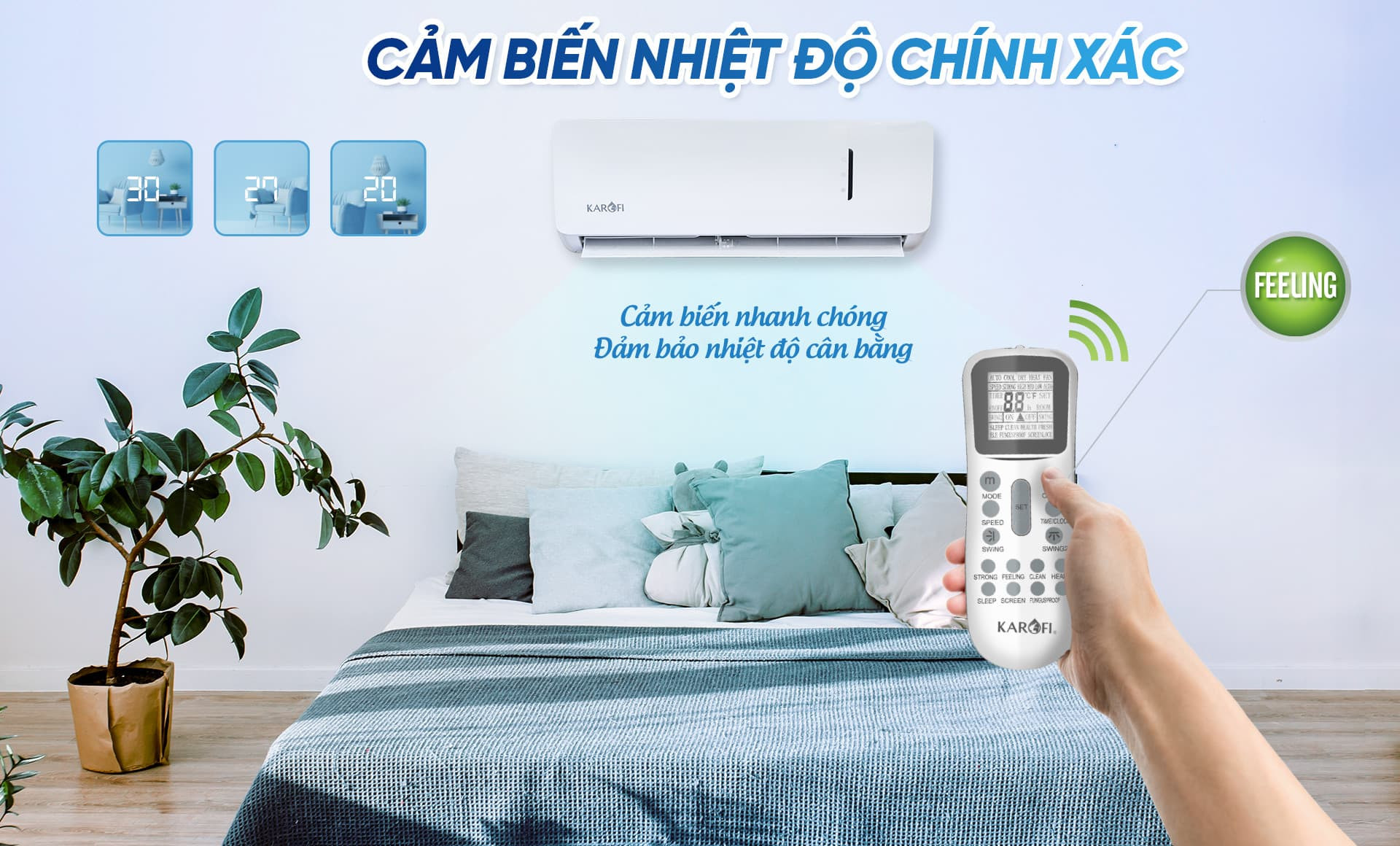 Cảm biến nhiệt độ chính xác của Kdc-wf309