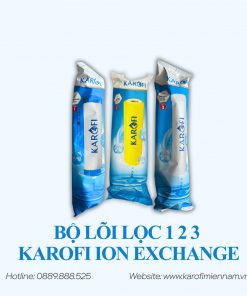 BỘ LÕI LỌC 1 2 3 KAROFI ION EXCHANGE