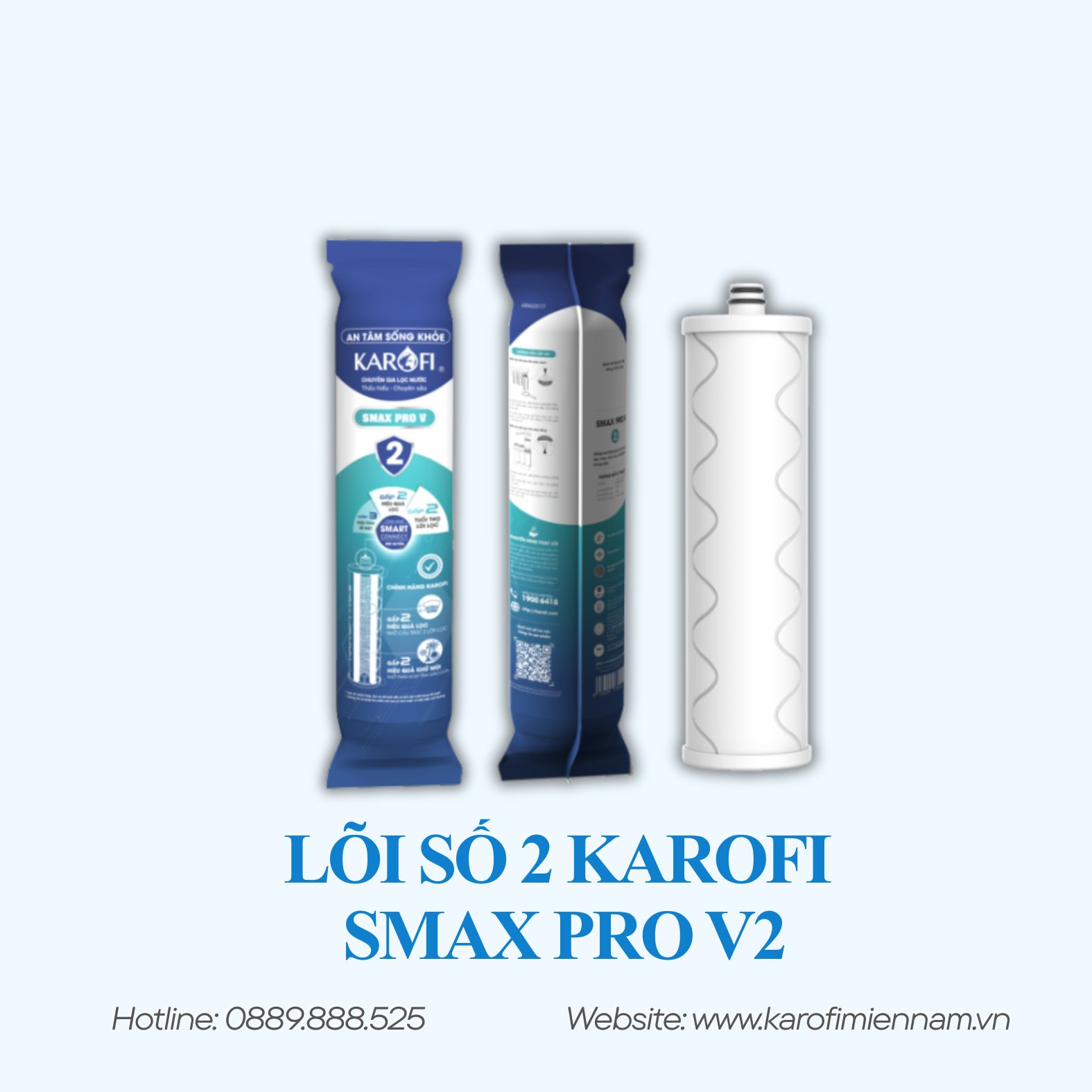 LÕI SỐ 2 KAROFI - SMAX PRO V2